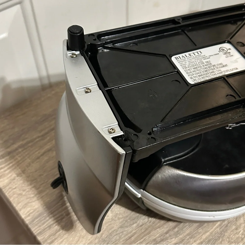 Bialetti Rotating Belgian‎ Waffle Iron Maker TSK-2901BW Works!